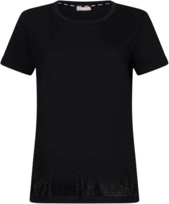 Liu Jo Mujer, Camisetas, Negro, Talla: M