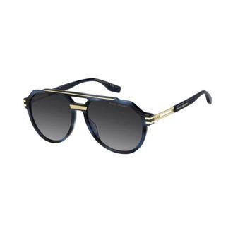Marc Jacobs 876/S Zonnebril - Heren - Accessoires - Blauw - Maat: 57 MM