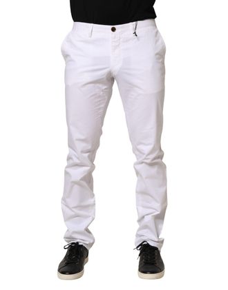 HUGO BOSS Mid Waist Skinny Chino Casual Trouser Mens Pants (Pre-Owned)