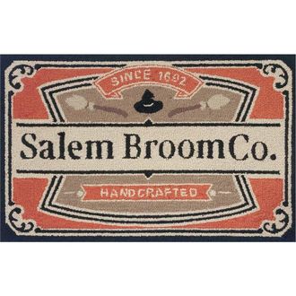 R16 Home Salem Broom Co. Doormat in Orange/Black at Nordstrom Rack