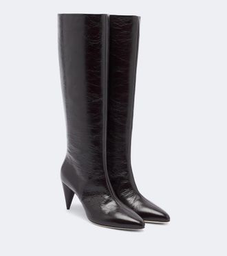 Victoria Beckham Botas altas Maverick de piel