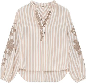 Gustav Blouses - Dames - Blouses - Beige - XL - Overhemden