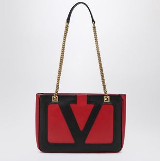 Valentino Garavani Viva Superstar Small Red/Black Bag