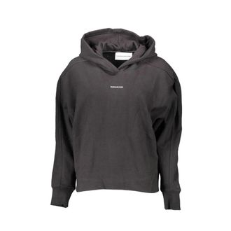 Calvin Klein Hooded Sweatshirt - Dames - Hoodies - Zwart - XL - Katoen - Hoodies & sweatvesten