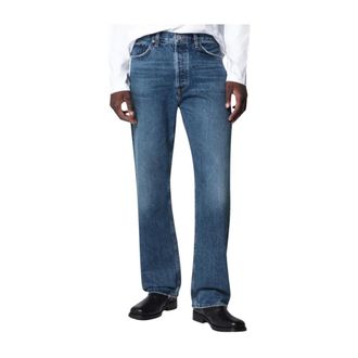 A Gold E Jeans, Heren, Blauw, W30, Katoen, 90s Jean