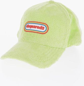 Dsquared2 Solid Color Terry Cap with Logo Patch size Unica
