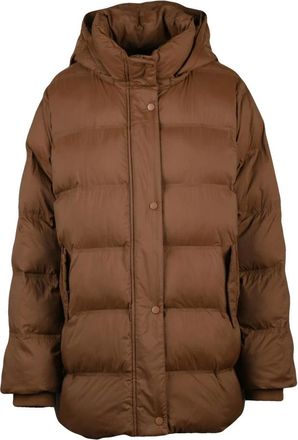 Pennyblack Jassen, Dames, Bruin, L, Leer, Nombre Piumino