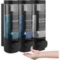 OEM Dispensador De Jab&oacute;n, Gel De Ducha Y Champ&uacute; Y Acondicionador Triple Para Montaje En Pared, No Requiere Perforaci&oacute;n, Abs, Para Ba&ntilde;o, Cocina, Mercado, H