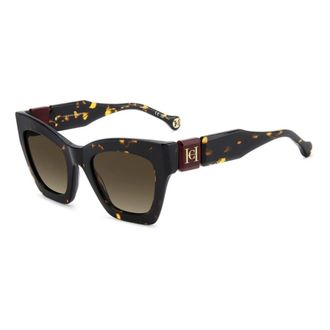 Carolina Herrera HER 0327/S 086(Ha) Zonnebril - Dames - Accessoires - Bruin - Maat: 52 MM
