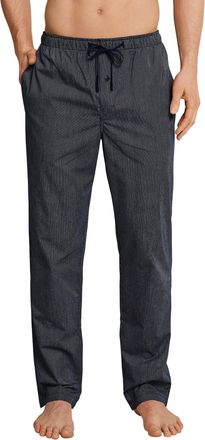 Schiesser Web Mix + Relax Mens Long Pyjama Bottoms