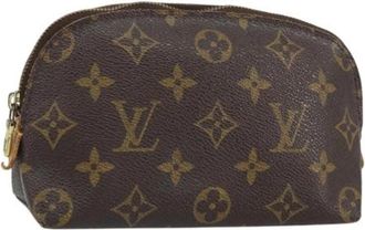Louis Vuitton Pre-owned Mini Bag - Dames - Vintage Mini Tas - Bruin - ONE Size - Vintage