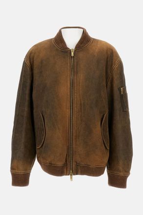 Golden Goose Bomber In Pelle Imbottito