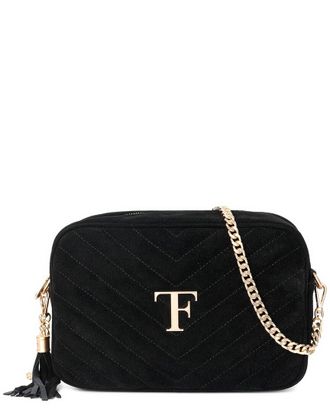 Tiffany & Fred Quilted Suede Camera Bag