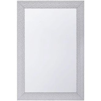 Beliani Beliani - Specchio da parete in color argento 61 x 91 cm Mervent
