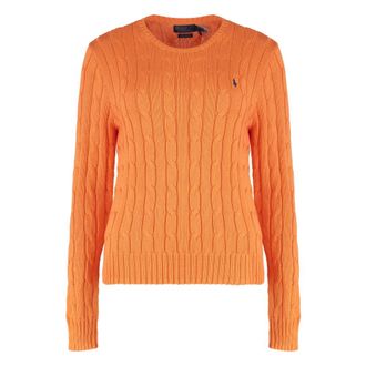 Polo Ralph Lauren Truien - Dames - Ronde hals truien - Oranje - L - Truien & Vesten