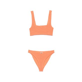 Hunza G Xandra Crinkle-effect Bikini