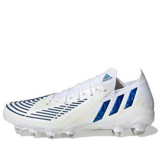 adidas Predator Edge.1 Low HG White Blue GZ6439