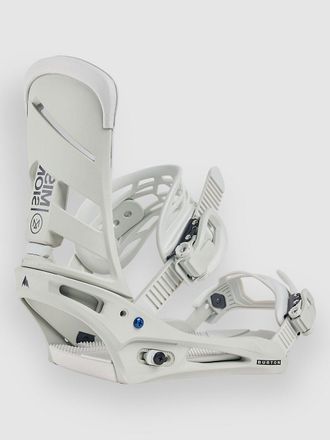 Burton Mission 2025 Snowboard-Bindung gray cloud