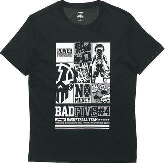 Li-Ning BadFive Graphic T-shirt Black AHSP895-3