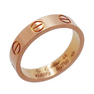 Cartier Pink Gold (18K) Band Ring (Pre-Owned)
