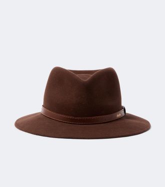 Borsalino Fedora Harlem in feltro di lana
