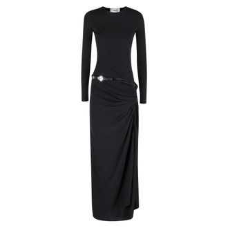 Coperni Kleedjes, Dames, Zwart, 2Xs, Suspended Dress