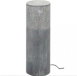 Mathi Design Lámpara de metal gris Cilindro
