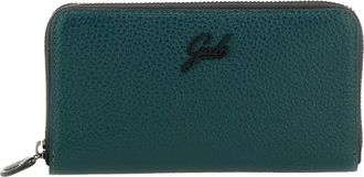Gabs GMoney 17 Long Zip Wallet - Dames - Portefeuilles - Groen - ONE Size - Leer - Accessoires