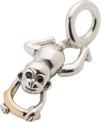 Pandora Charm Colgante Mono Movible Dos Tonos - Accessories - Mujer - Blanco - ONE SIZE
