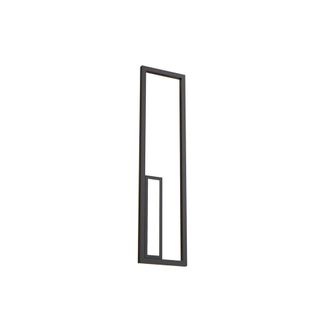 Netlighting Boutique Rectangle Wall Lamp Dimmable 40W LED 3000K 2250lm Black