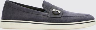 Ferragamo Mocassino Gancini in camoscio