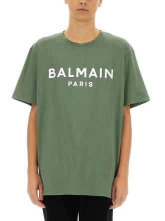 Balmain T-Shirt With Logo