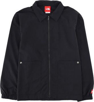 The North Face Black Solid Shirt Collar Jacket