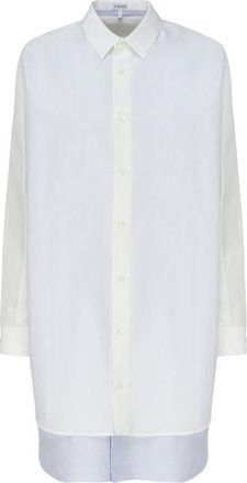 Loewe White Cotton Casual Womens Dress