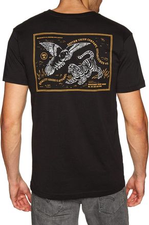 Rhythm Conflict Short Sleeve T-Shirt in Black (Large)