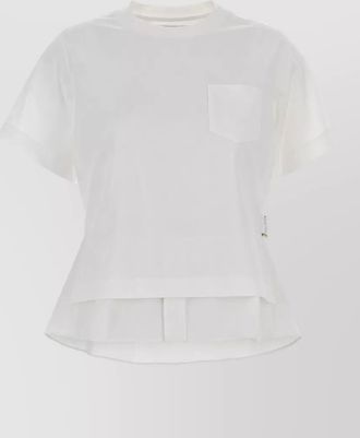 sacai cotton t-shirt