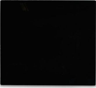 ZELLER Tabla Protectora De Vidrio Negra 56 X 50 Cm