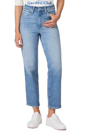 Paige Sarah Straight Ankle Jeans In Magnifique