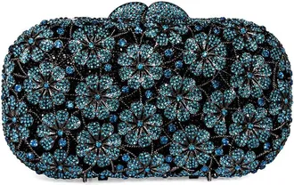 Dolli Flower Bomb Crystal Clutch