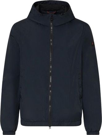 Peuterey Lichtgewicht Jas - Heren - Zomerjassen - Blauw - S - Nylon - Jassen