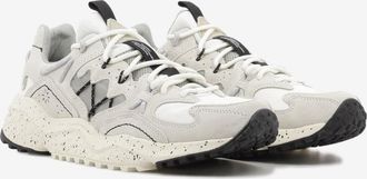 Flower Mountain Yamabushi suede e nylon cream / off white