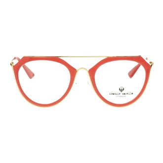 Frankie Morello Aviator-bril - Dames - Accessoires - Rood - Maat: ONE Size Zijde