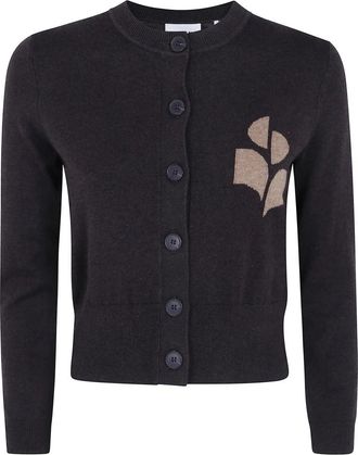 Isabel Marant Cardigans - Dames - Vesten - Bruin - XS - Truien & Vesten