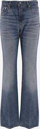 Haikure Womens Jeans Cotton Denim Blue