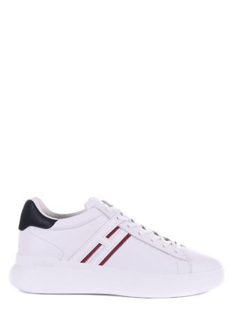 Hogan White Leather Sneakers