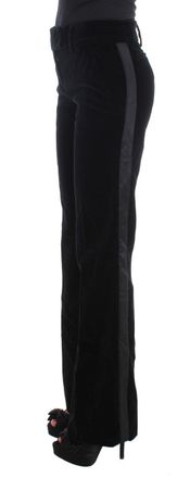 Ermanno Scervino Womens Black Viscose Pants