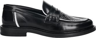 Filling Pieces Loafer Gowtu Studs - Heren - Loafers - Zwart - 45 EU - Leer - Schoenen