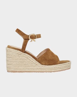 【Gianvito Rossi】レザー wedgeサンダル GIANVITO ROSSI Oleg 85 leather wedge sandals | NET-A-PORTER