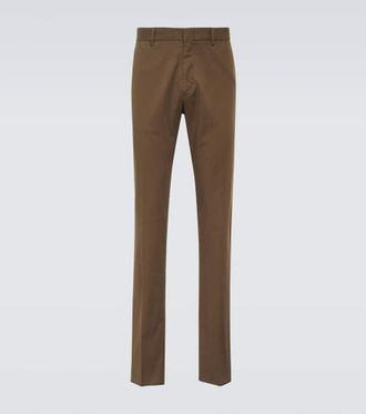 Ermenegildo Zegna Pantaloni chino in misto cotone