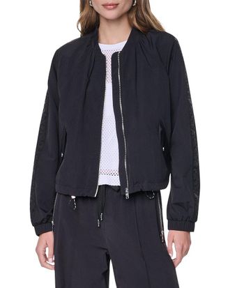 DKNY Logo Trim Jacket